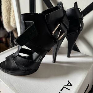 Aldo Dison Black Women's Heeled Sandals